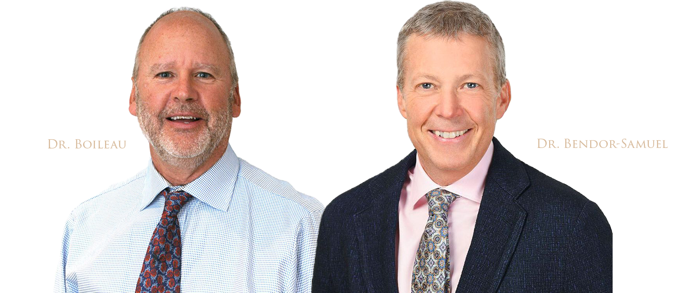Drs. Bendor-Samuel and Boileau