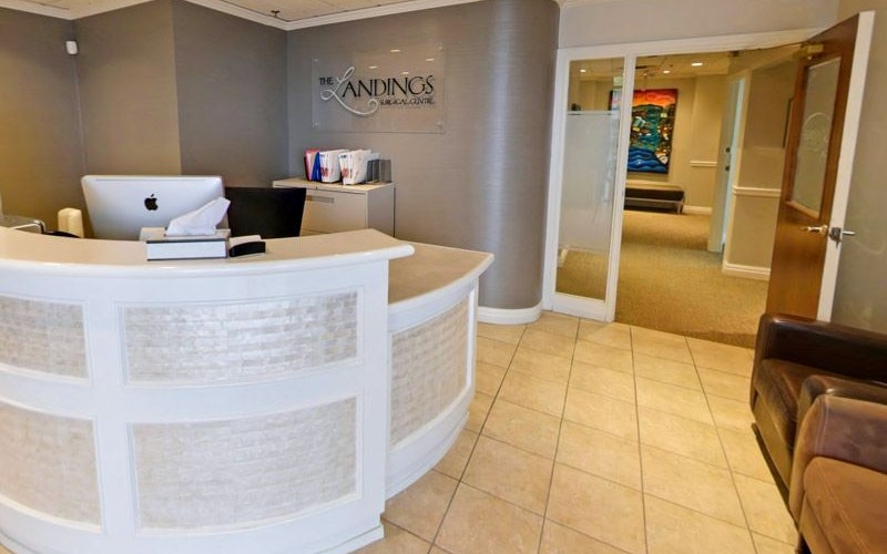 The Landings Surgical Centre front desk