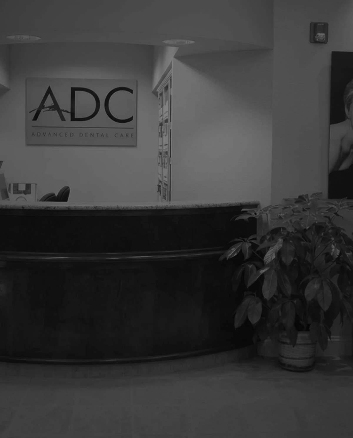 dental reception area