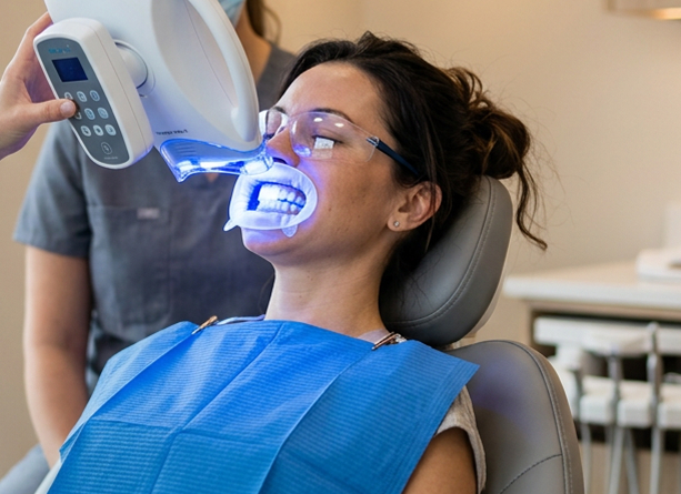 teeth whitening treatment