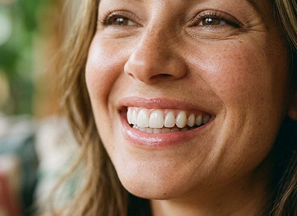 smiling woman