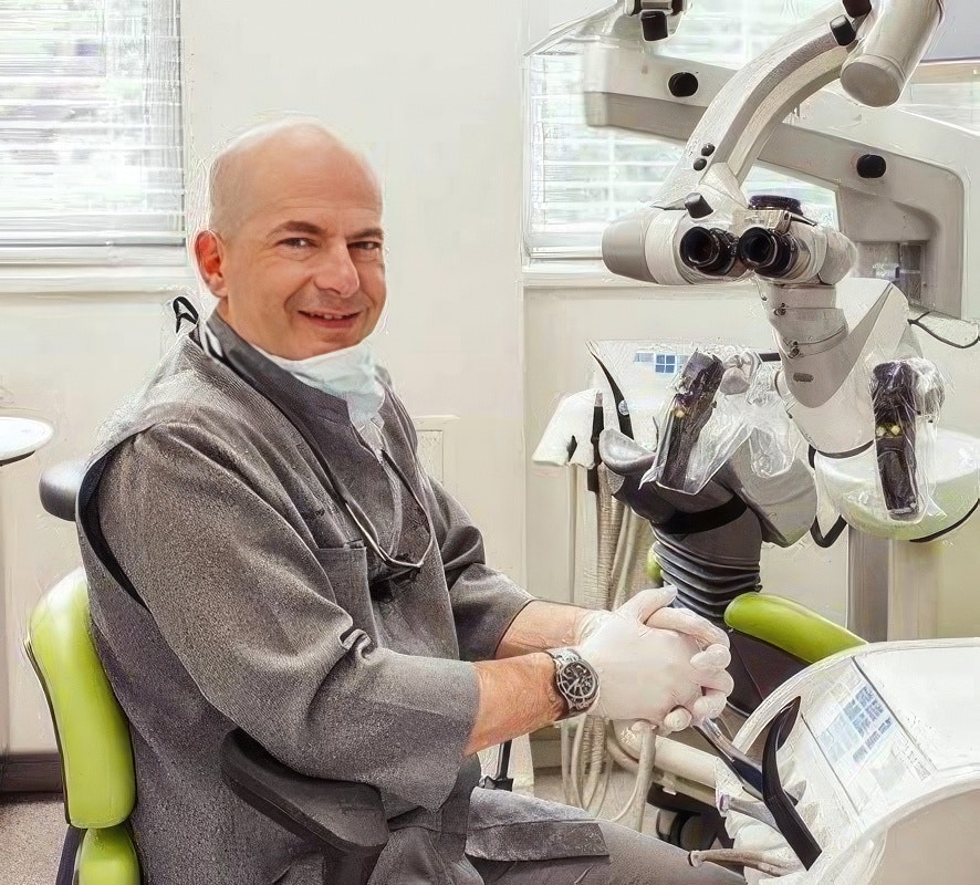 Dr. Berbari in the office