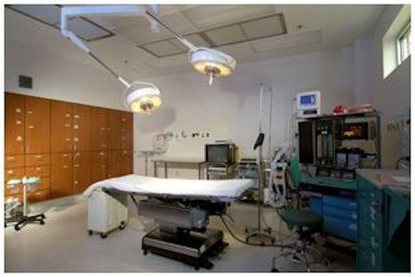 Interior prodecure room