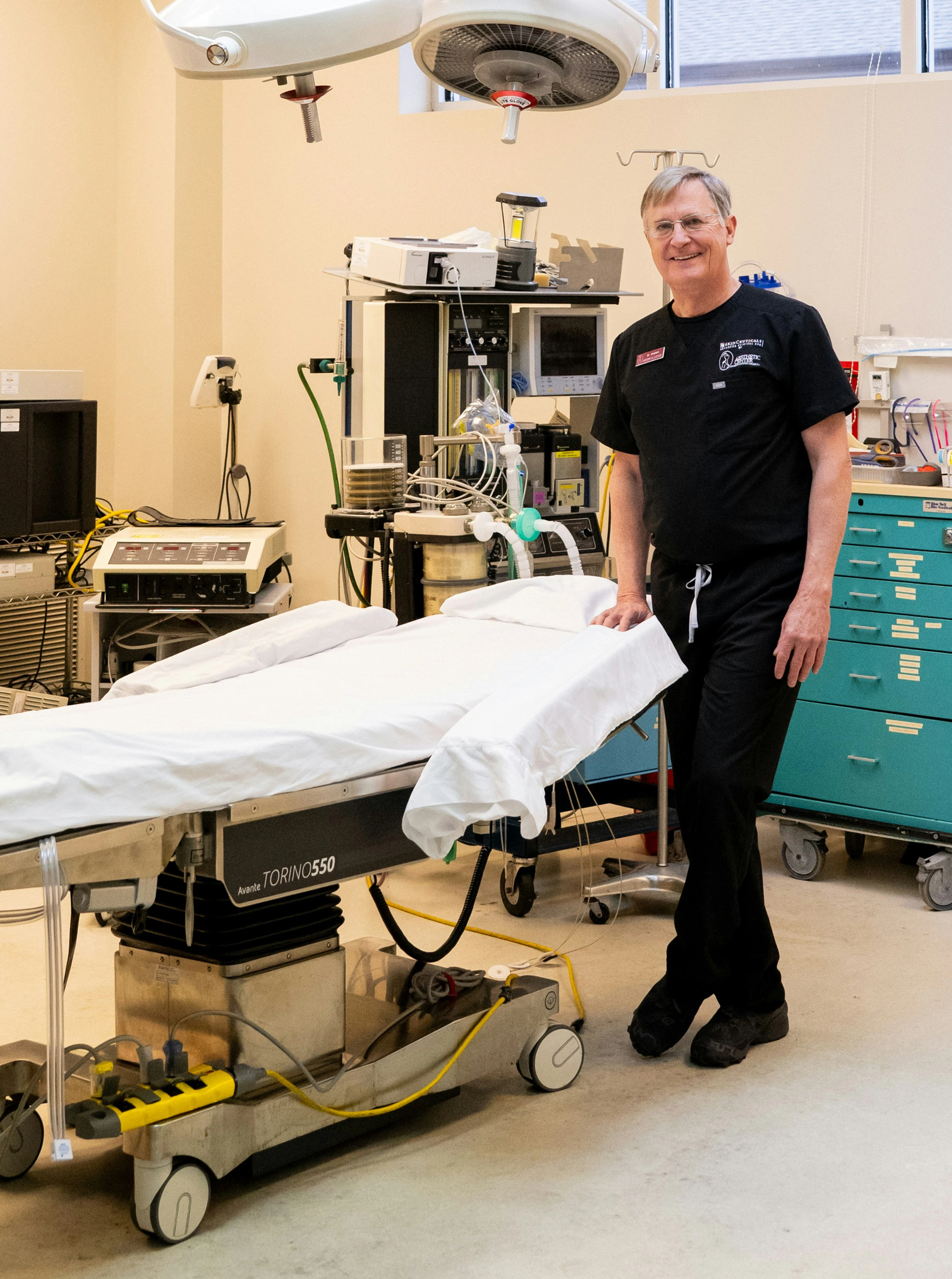 Dr. Graham in his surgical center
