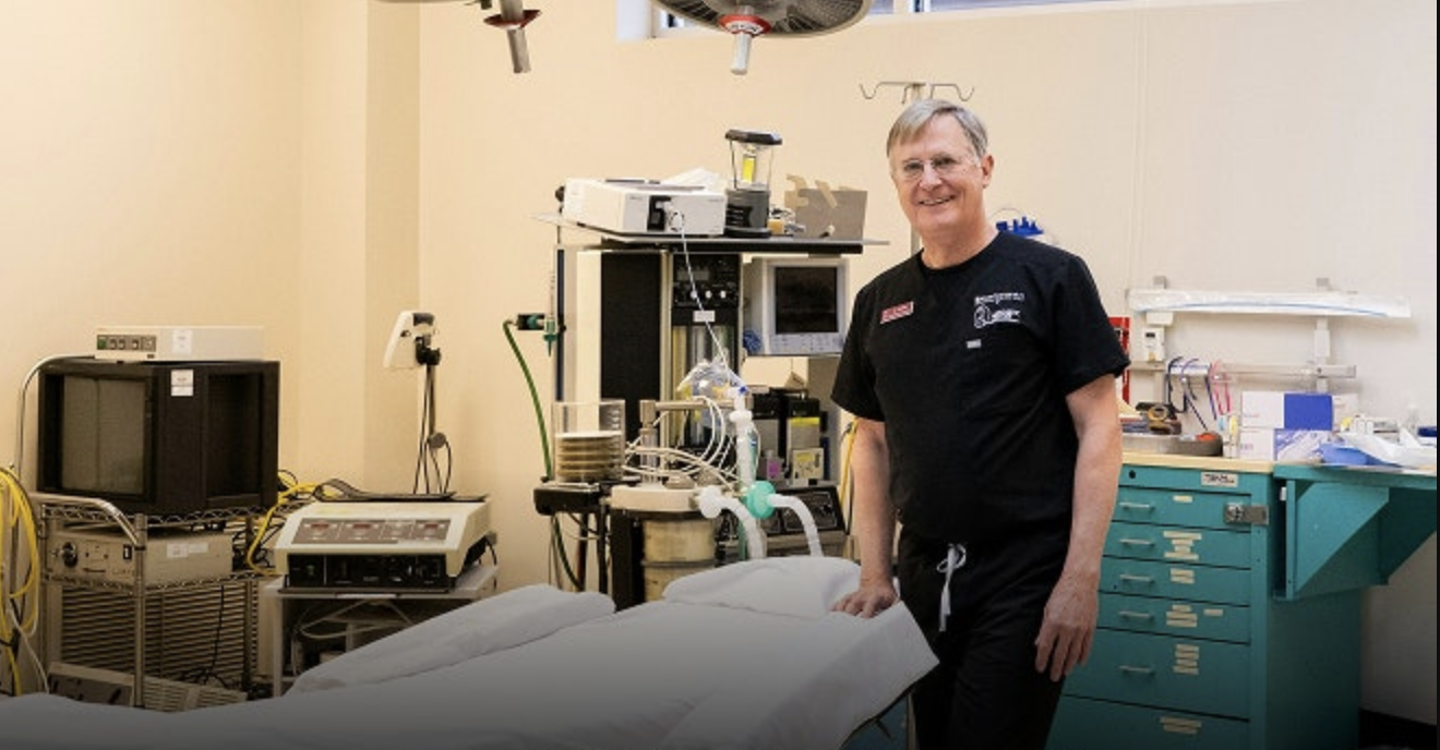 Dr. Graham in his surgical center