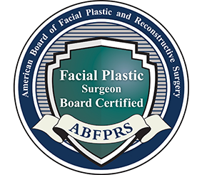 American Board of Facial Plastic and Reconstructive Surgery Facial Plastic Surgeon Board Certified ABFPRS