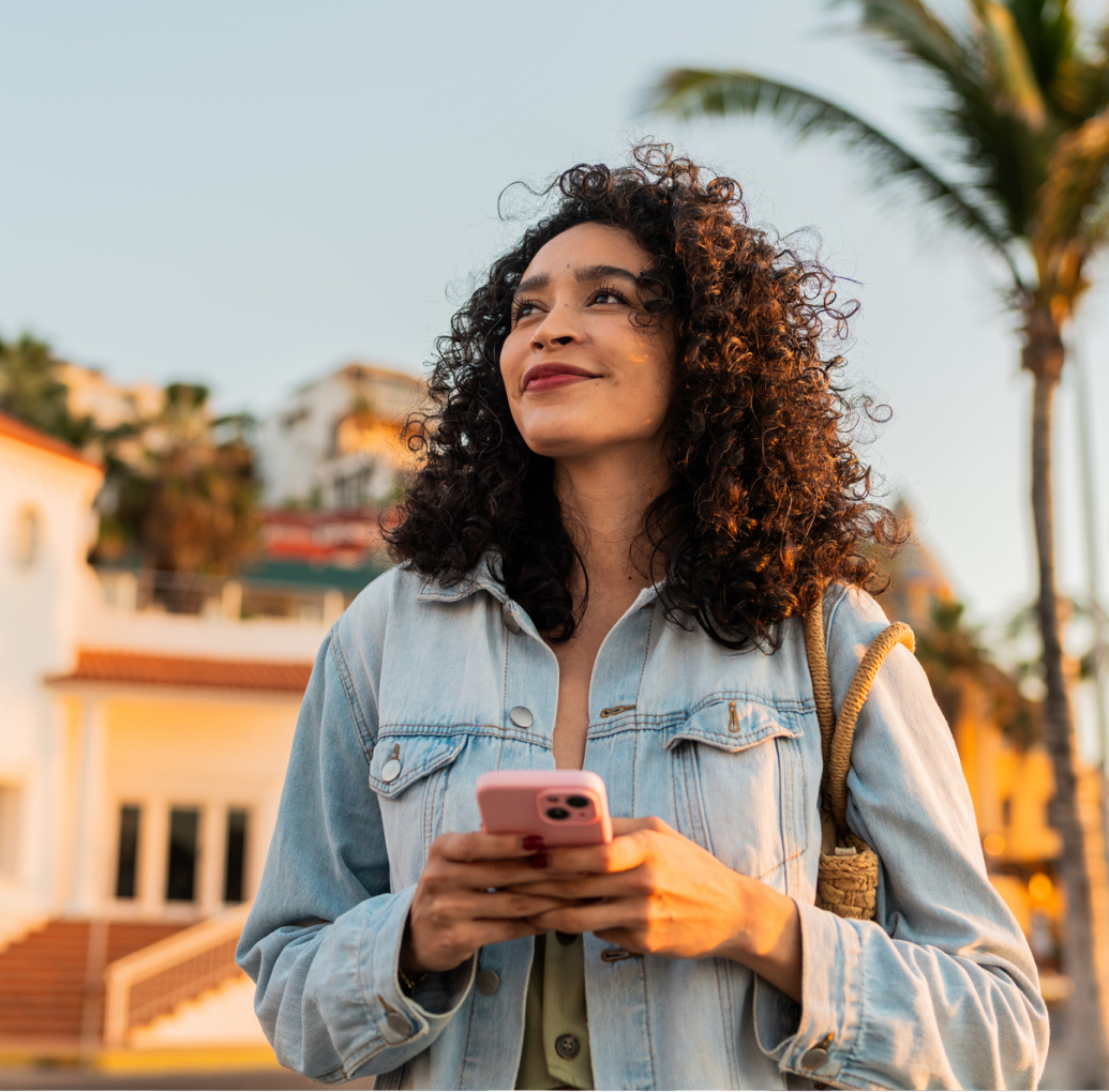 woman standing in Tijuana