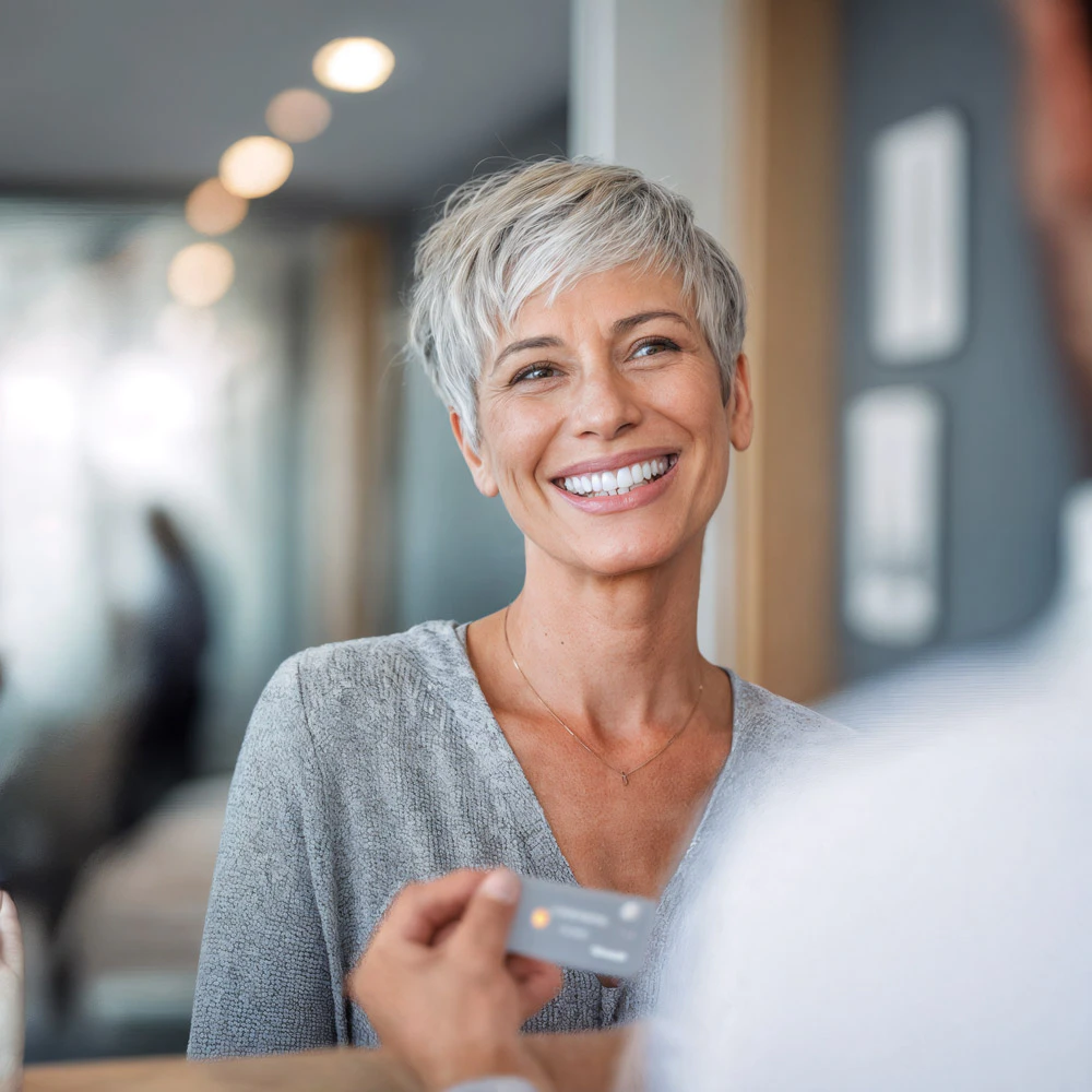 Woman Smiling