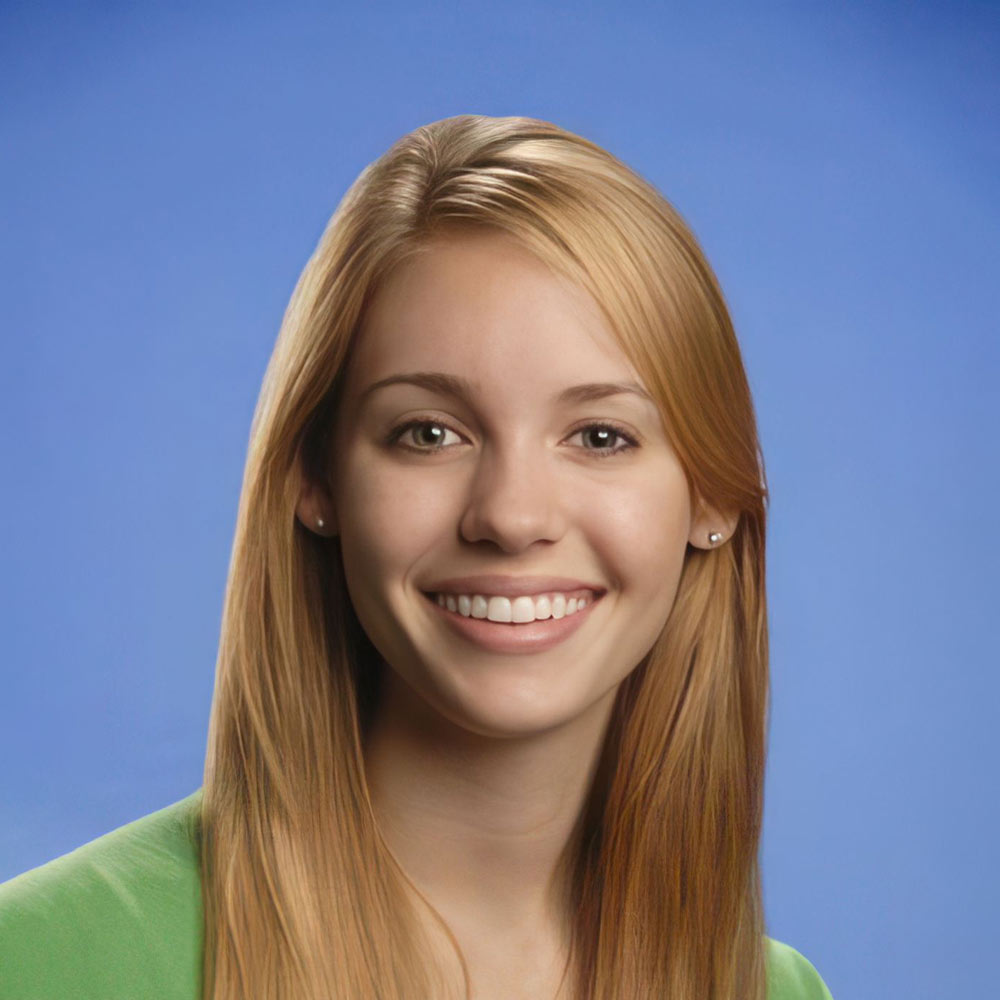 Stephanie after veneers