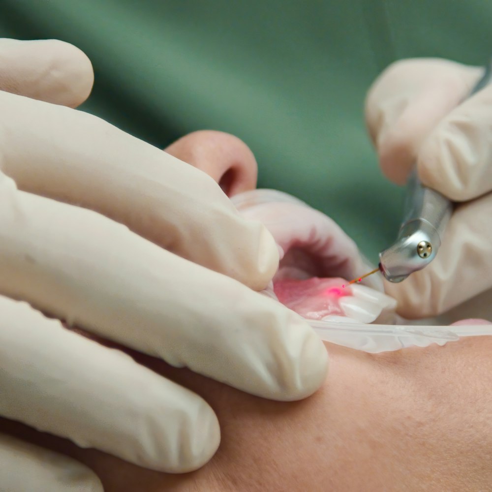 patient receiving dental care