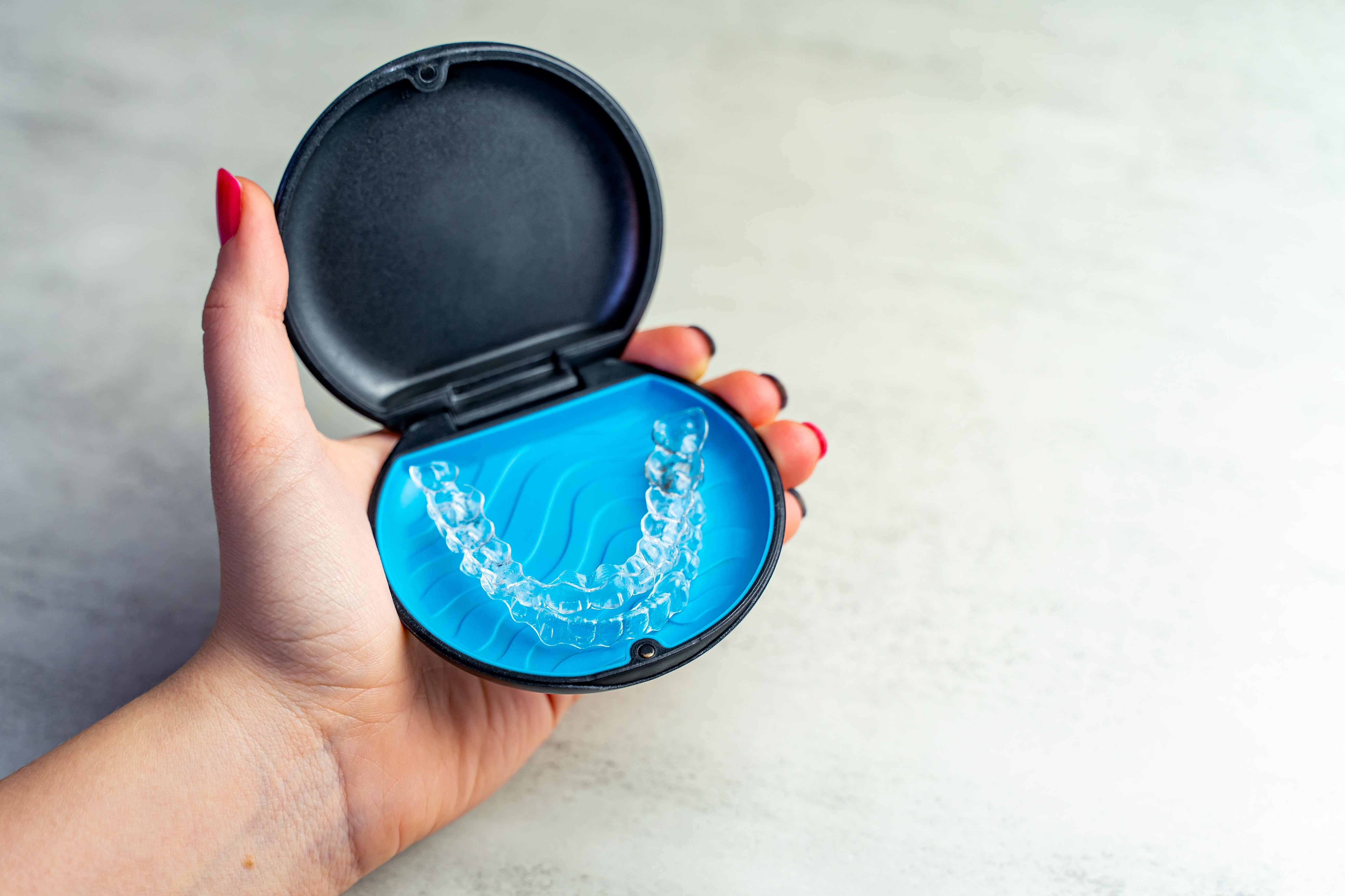 Invisaligns in container