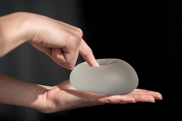 a saline breast implant