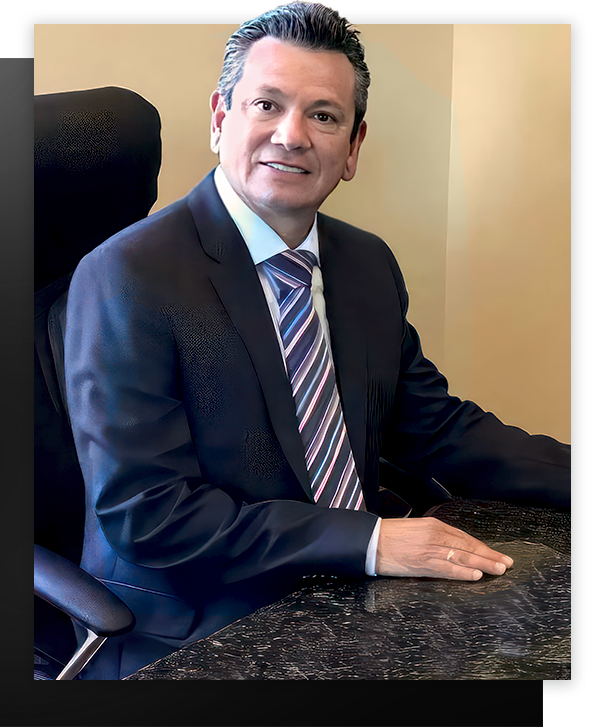 image of Dr. Perez, male, in a suit