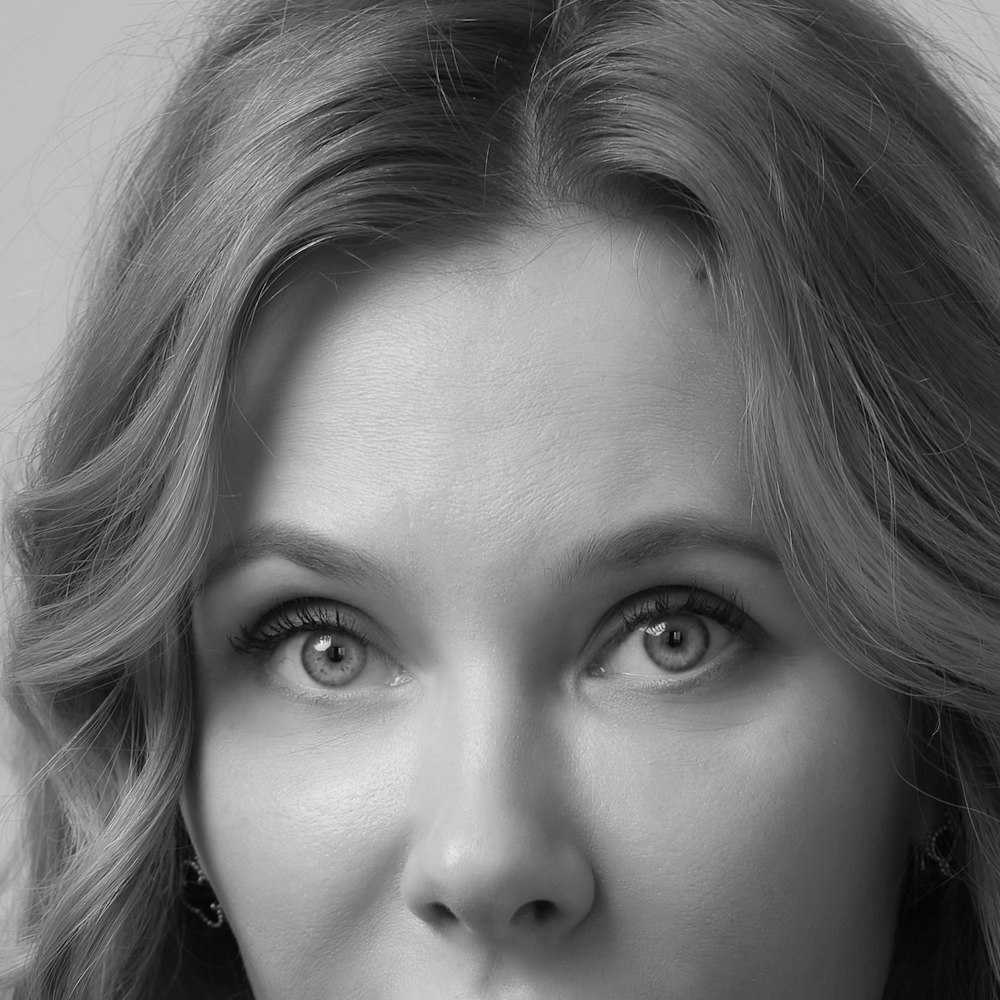 Woman's brow lift