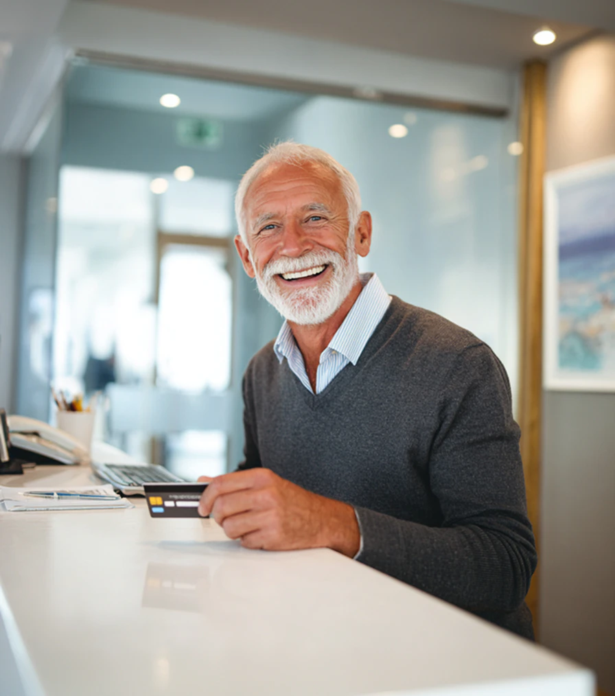 owner smiling
