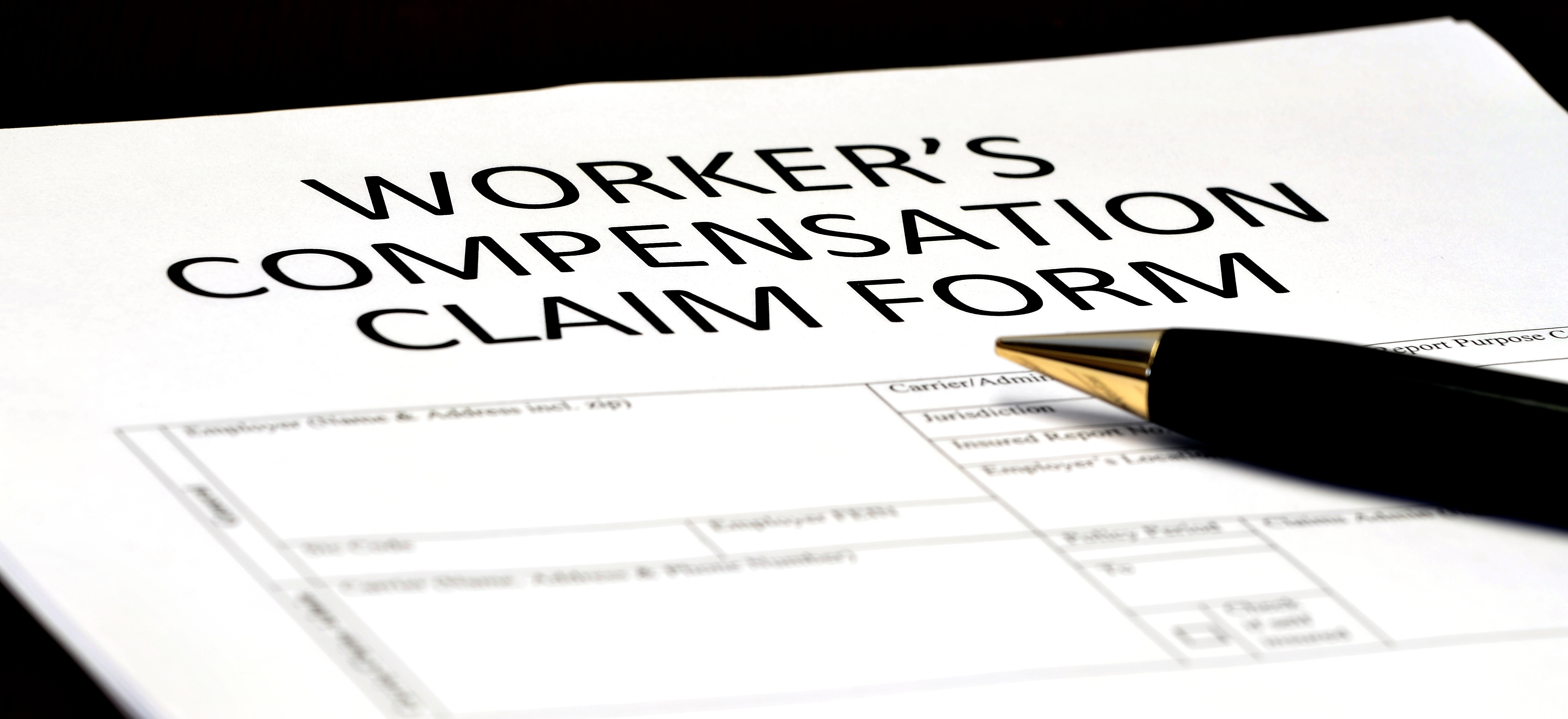 Workers compensation claim form
