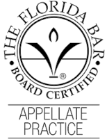 Florida Bar Board Certified in Appellate Law logo
