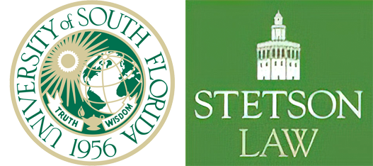 University of Southern Florida and Stetson Law logos