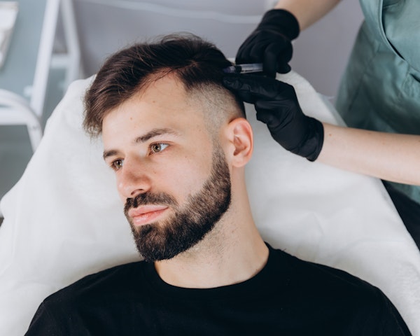 Hair restoration injection