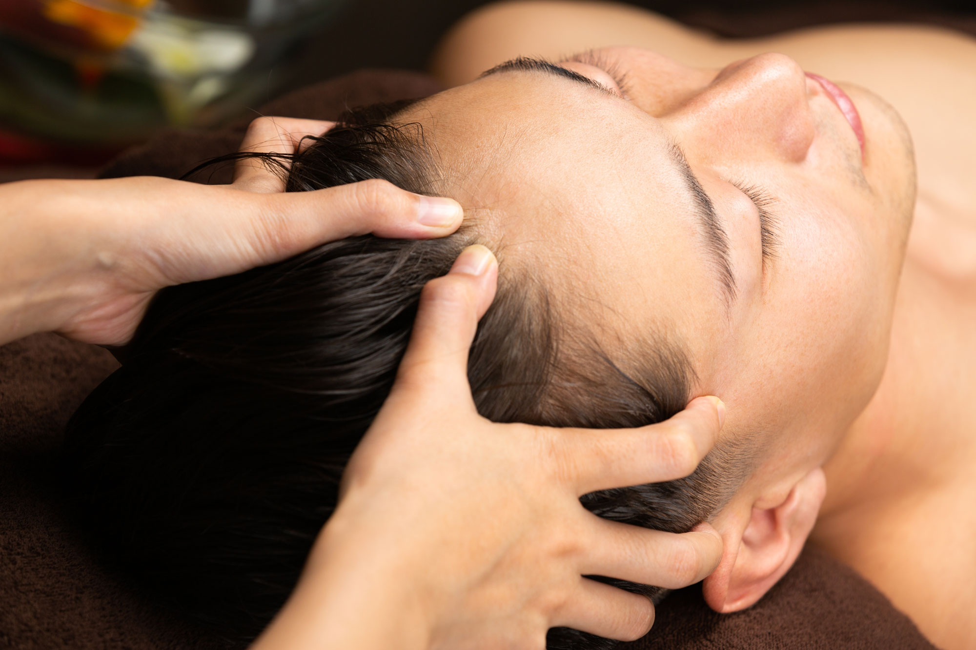 Scalp massage