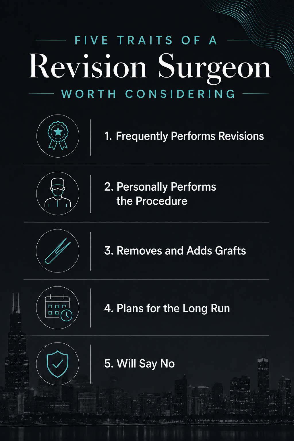 five traits of a revision surgeon