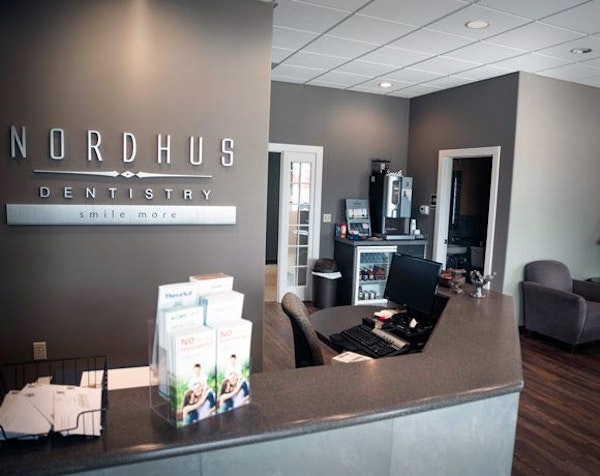 Interior of Nordhus Dentistry