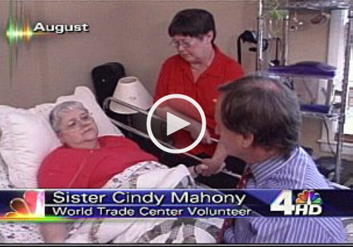 Sister Cindy Mahoney and David Worby