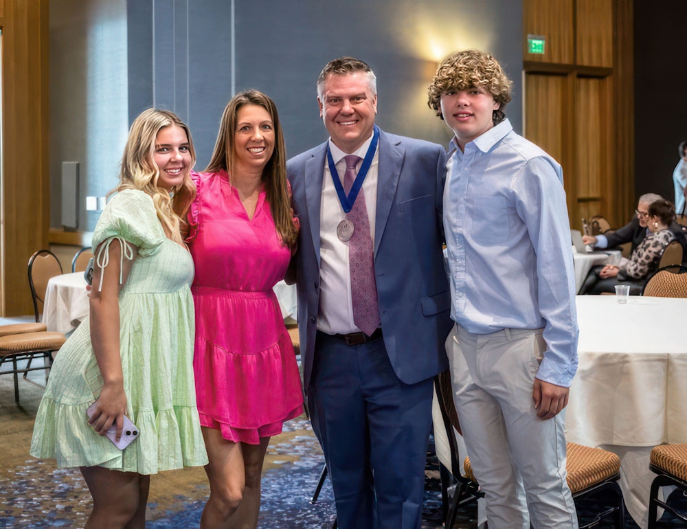 Dr. Pinnix and his family