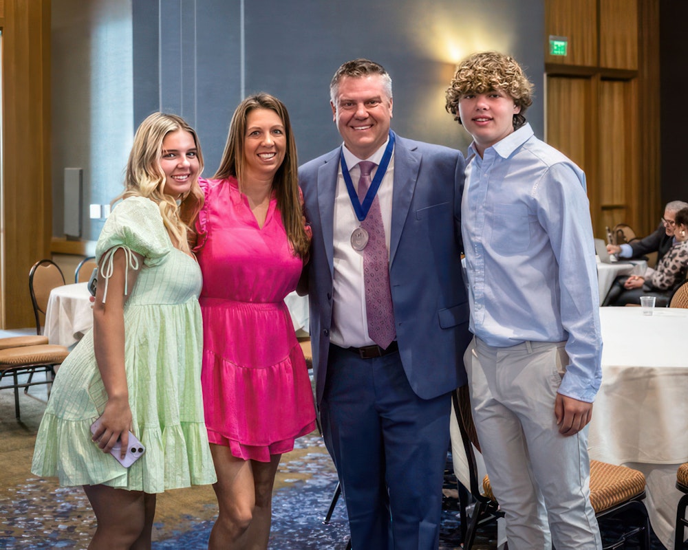 Dr. Pinnix and his family