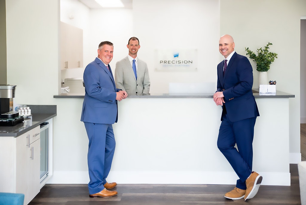 Drs. Pinnix and Betancourt with Precision Dental Partners