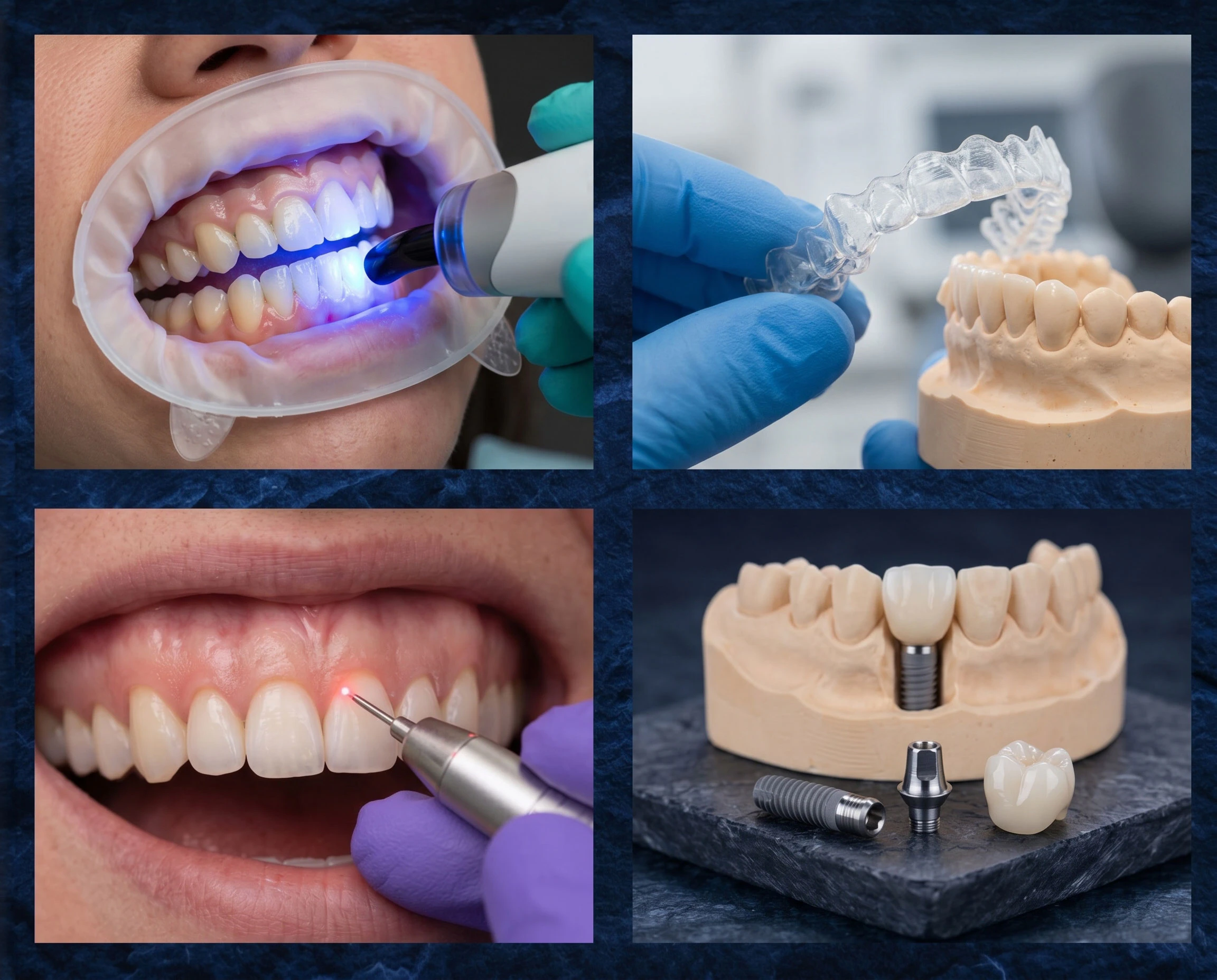 Patients receiving different procedures 