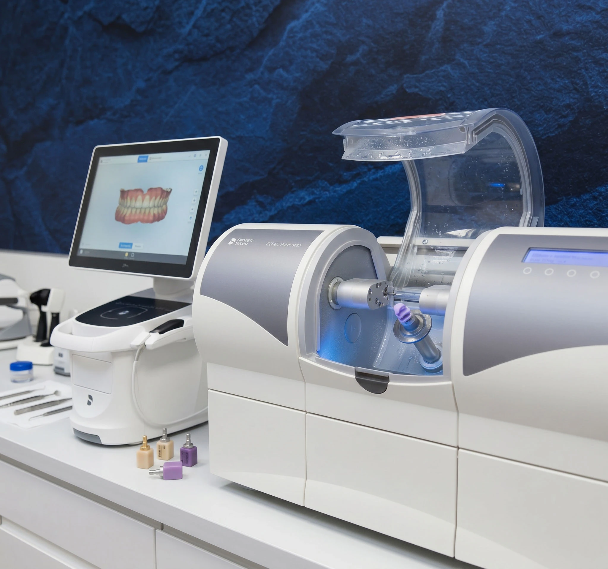 cerec in a dental lab