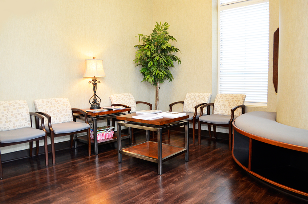 Lobby of dental office