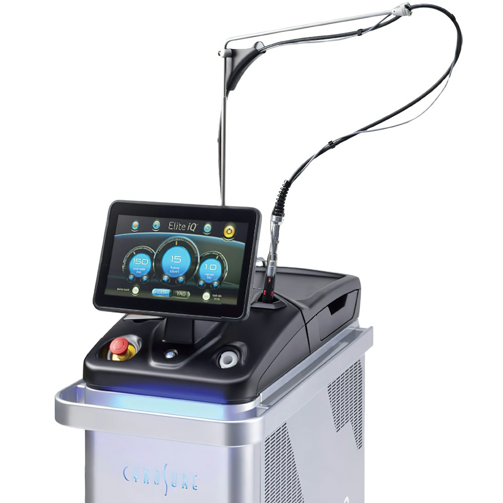 Laser skin treatment system