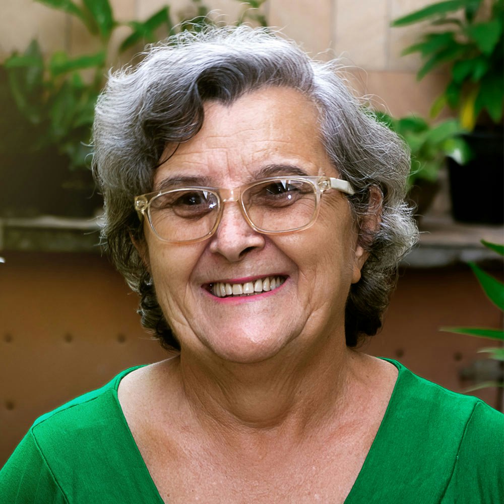 Smiling mature woman