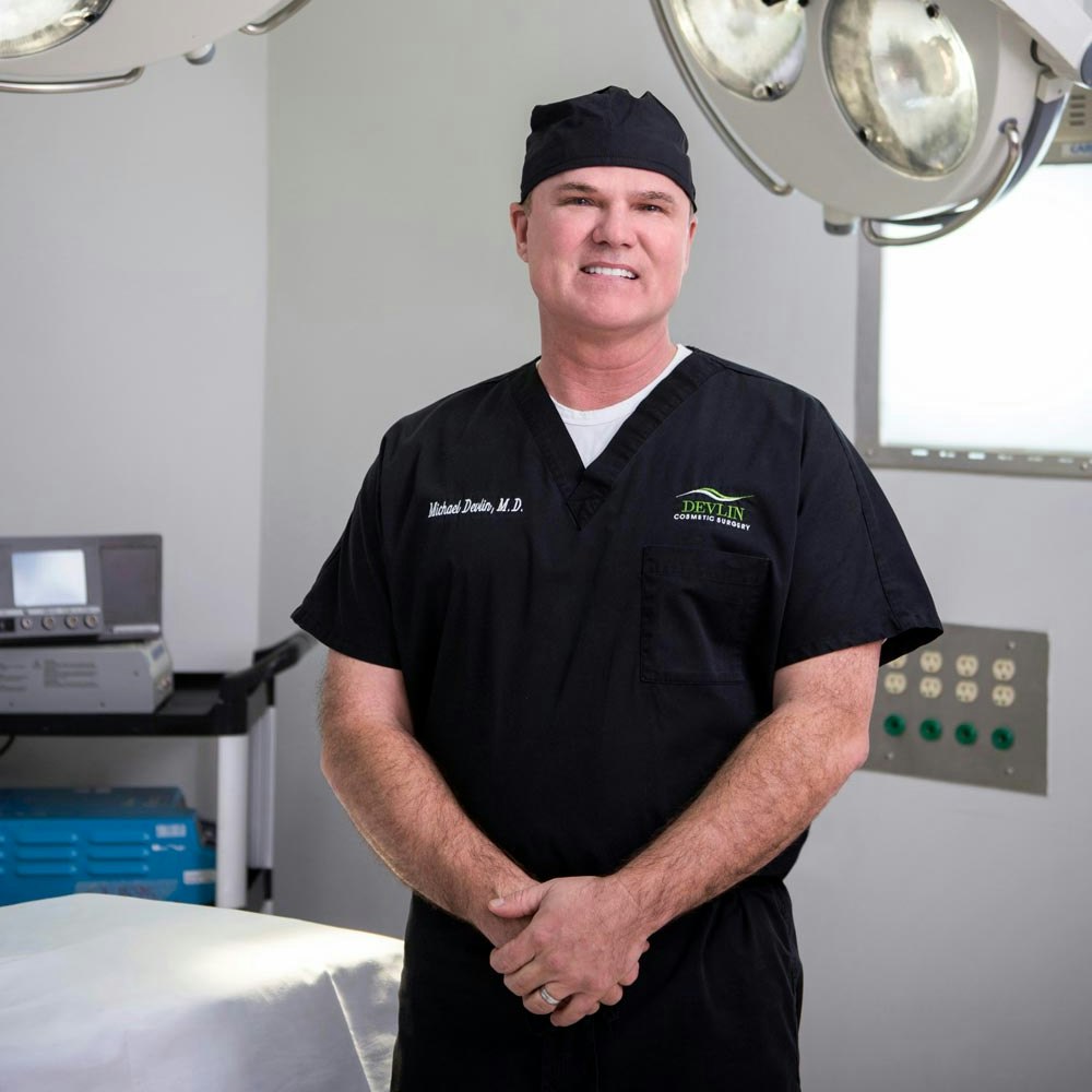 Dr. Devlin in the operating room