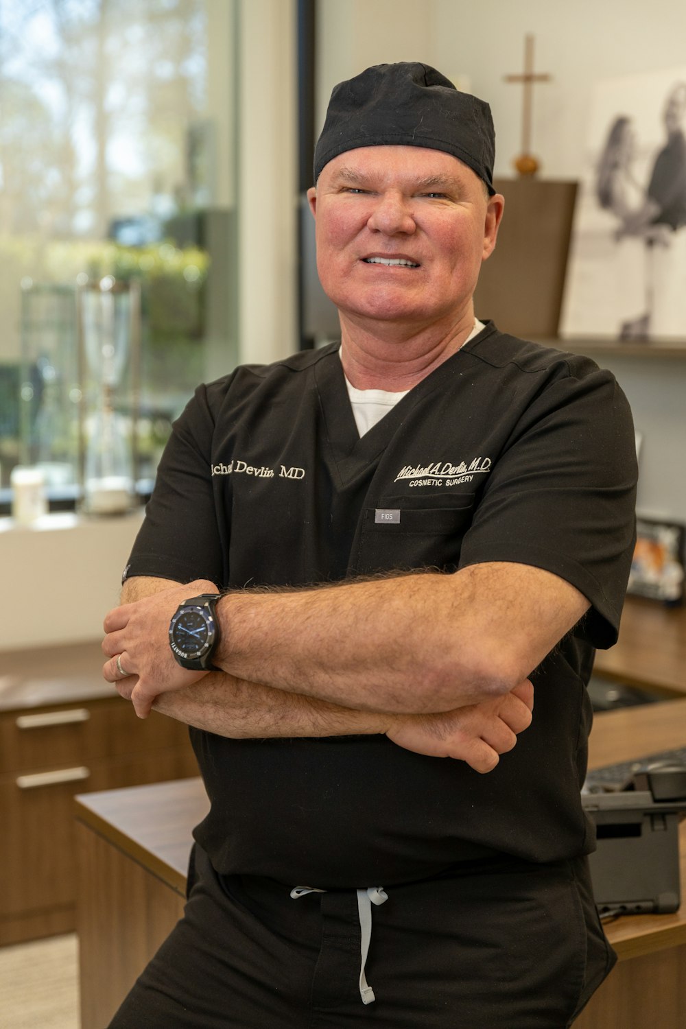 Plastic surgeon Michael Devlin, M.D.