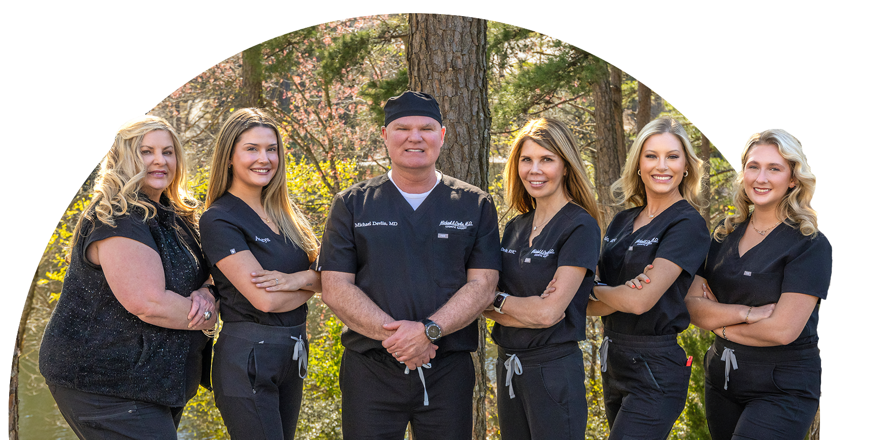 Dr. Devlin and staff