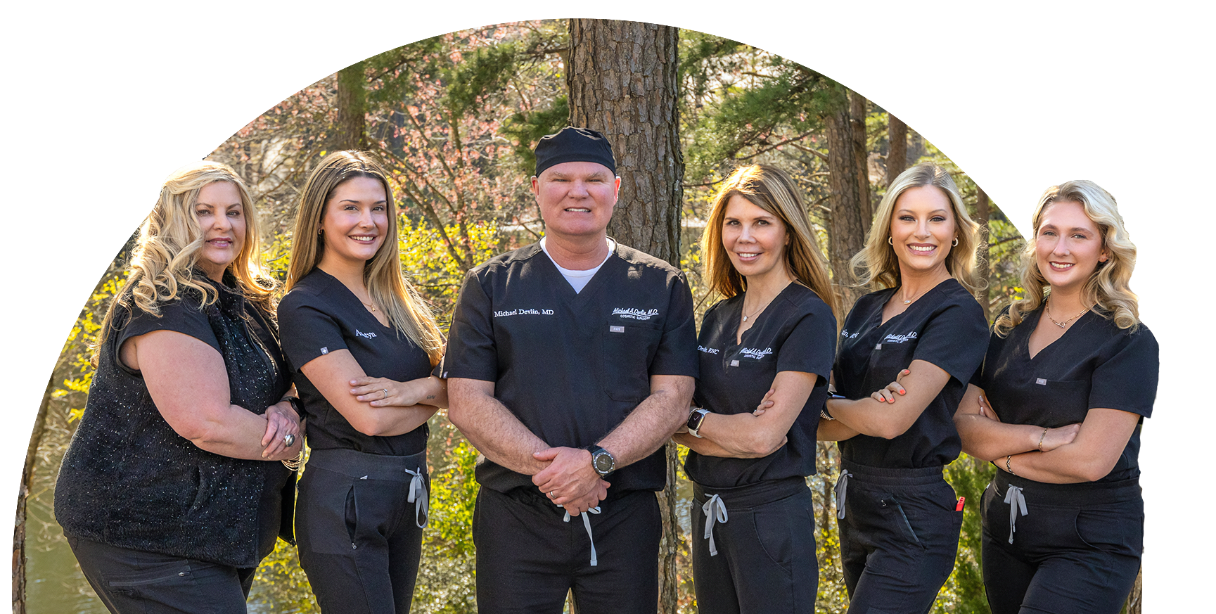 Dr. Devlin and staff