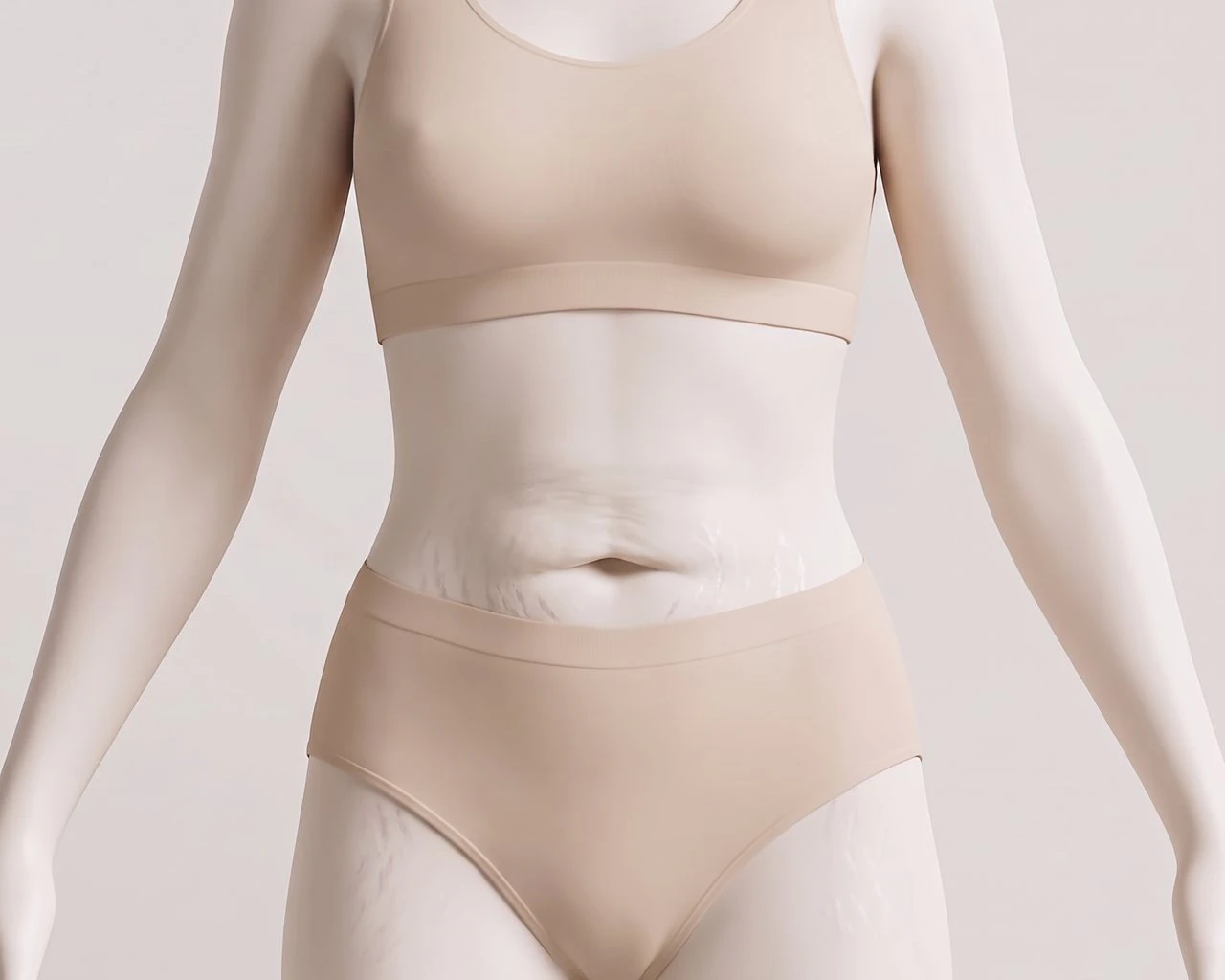 tummy tuck treatment points: navel