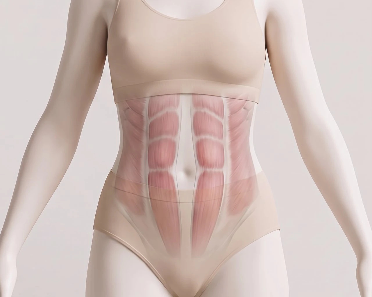 tummy tuck treatment points: muscle