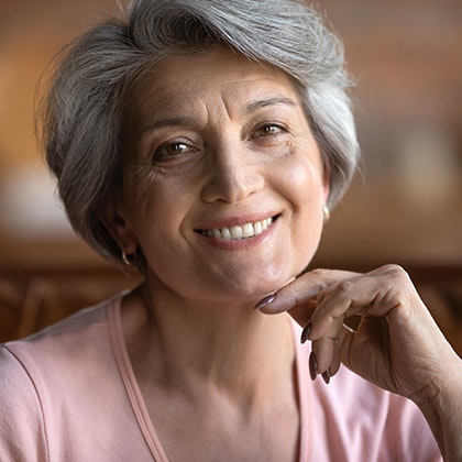 teeth worn from chewing