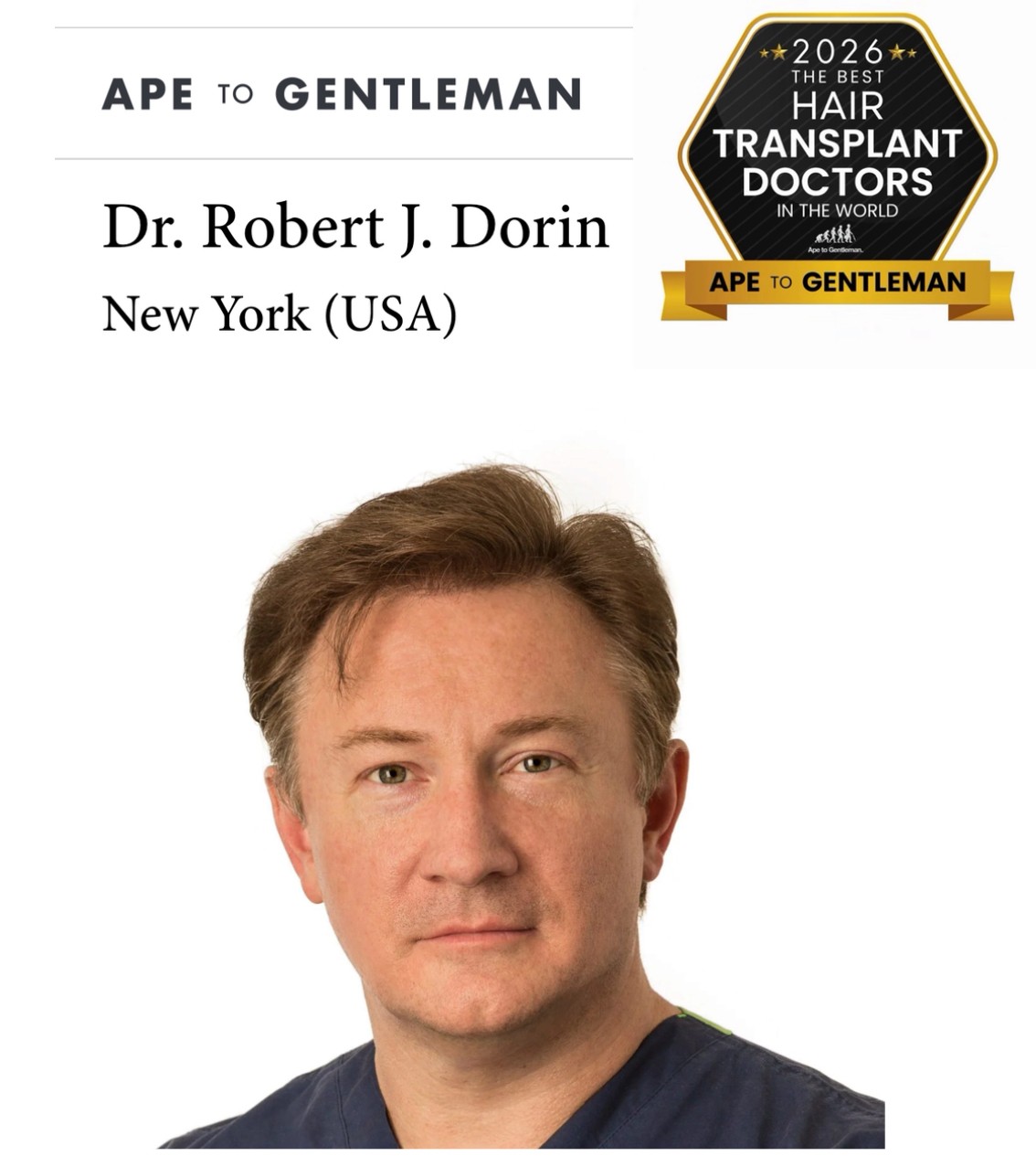 Ape to Gentlemen Badge