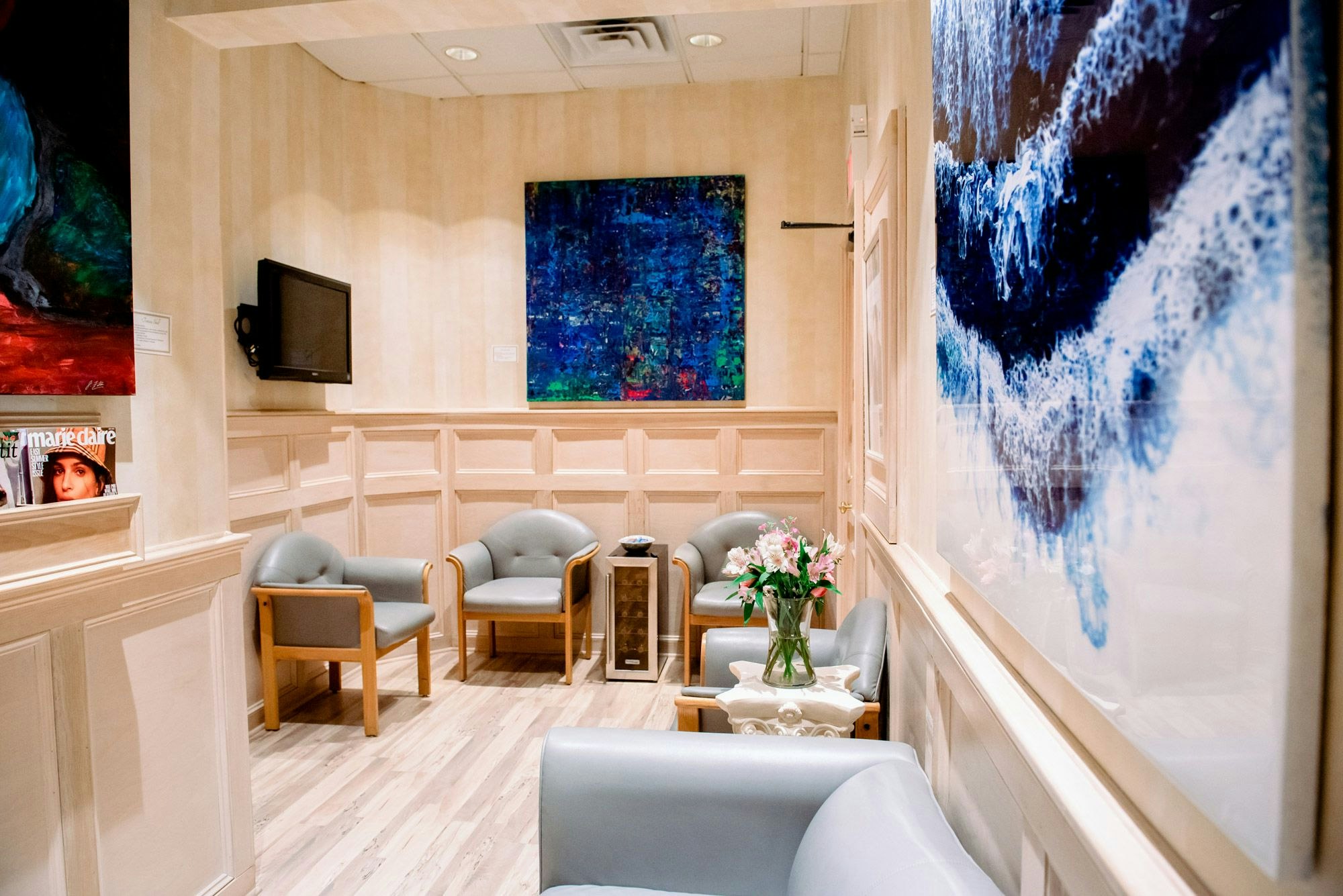 Dental office interior
