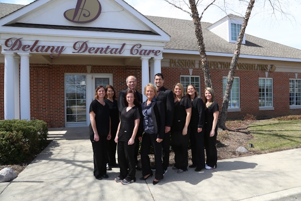 Staff outside Delany Dental Care