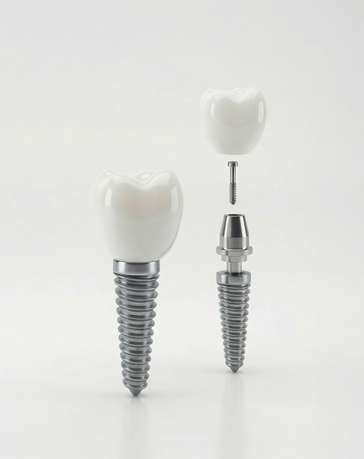 Dental crown components