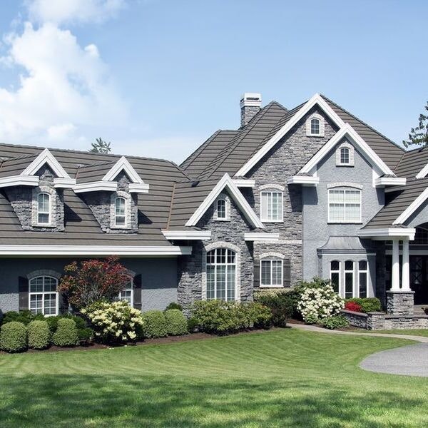 A large, beautiful home