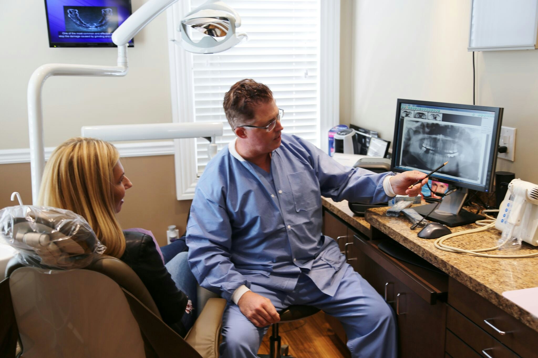Patient, dentist and dental technology