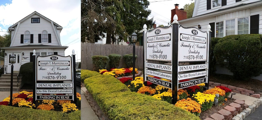 Office exterior of Joseph T. Mormino, DDS, in Staten Island