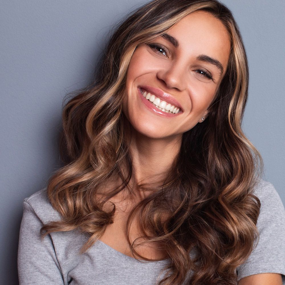 Woman with a beautiful smile